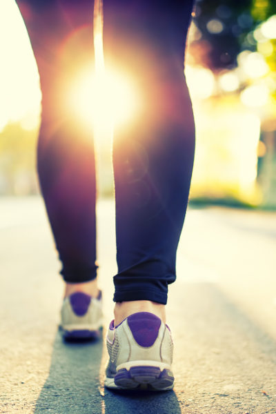 woman walking